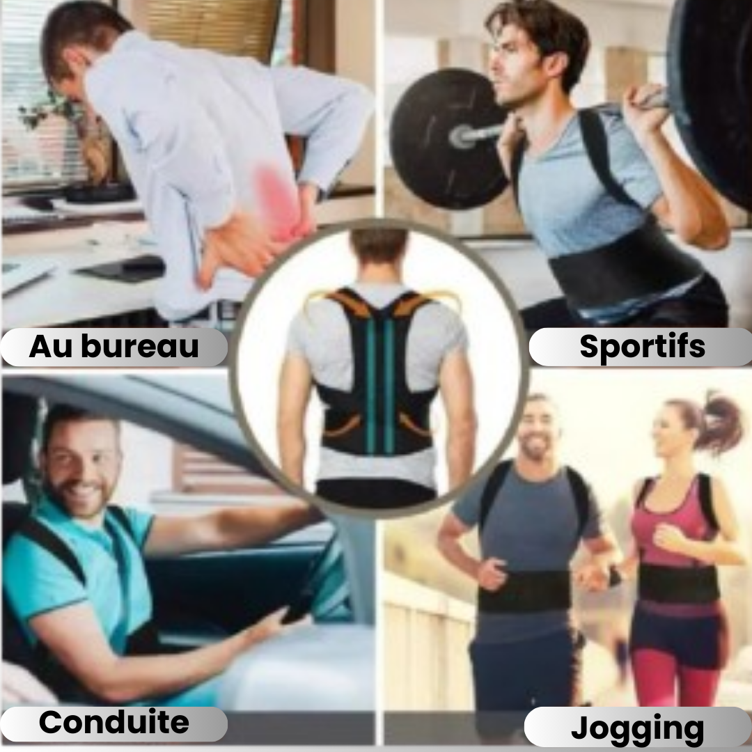 Correcteur de Posture – La Solution Idéale pour Redresser Votre Vie